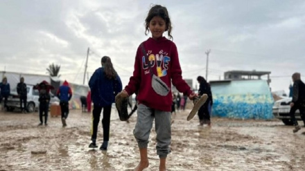 Գազայում պաղեստինցի փախստականների սարսափելի պայմանները՝ ձմռան ցրտին