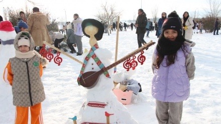 Festival Manusia Salju di Ardabil 