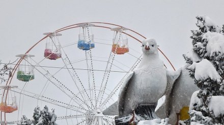(FOTO) Tabriz sotto la neve - 2