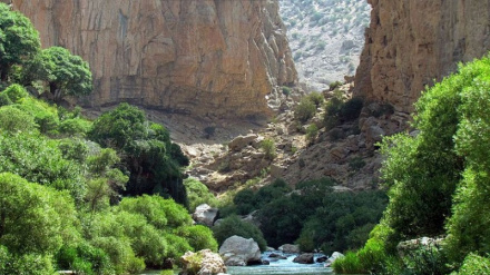 İran'ın kalbinde bir cennet; Teng Borak köyü
