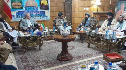ننګرهارکې د حضرت بي بي فاطمې د زوکړې او سردارقاسم سلیماني د شهادت څلورم تلین ونمانځل شو
