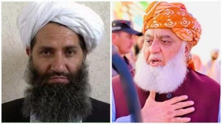 رهبر طالبان در قندهار با فضل الرحمان دیدار کرد