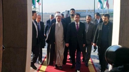 استقبال رسمی مقامات ایرانی از رستم امامعلی در تهران