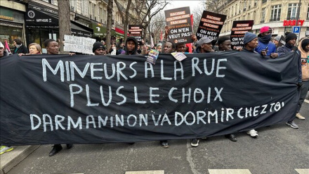 Демонстрации в Париже за мир и справедливость в Газе