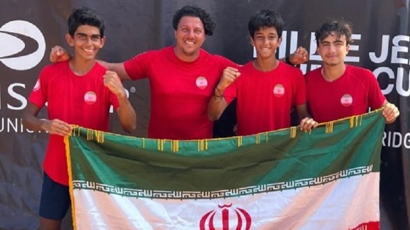 قهرمان نوجوانان ایرانی در تنیس جام دیویس
