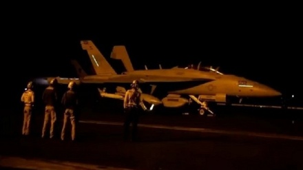  حمله جنگنده های آمریکایی و بریتانیایی به 8 منطقه از یمن