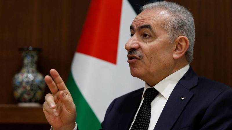 パレスチナ自治政府のシュタイエ首相