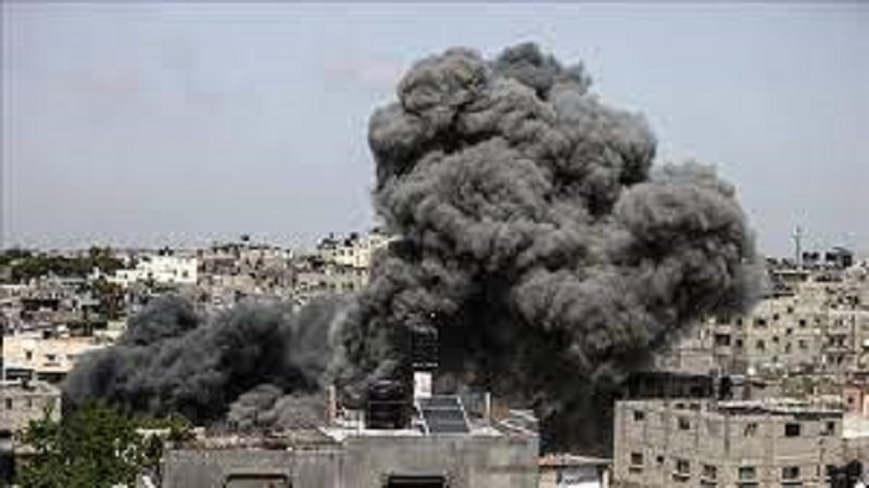 ادامه بمباران مناطق مختلف نوار غزه از سوی رژیم صهیونیستی