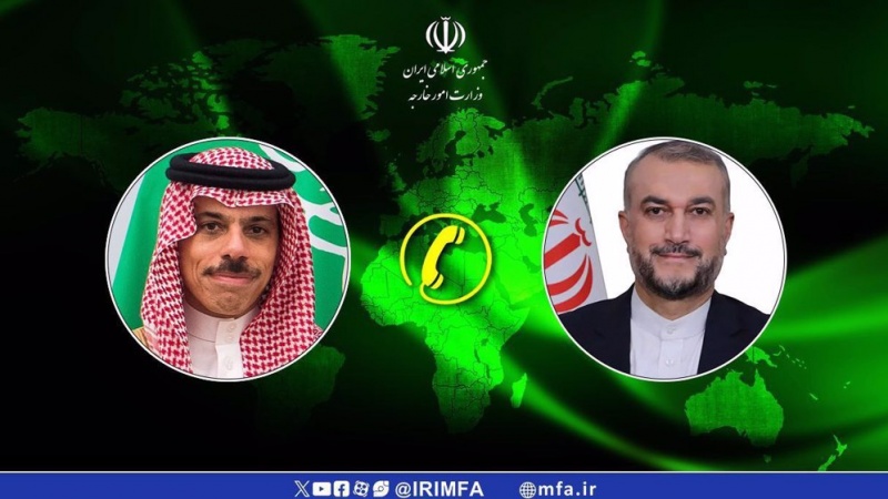  Iranian, Saudi foreign ministers discuss developments in Gaza, Rafah 
