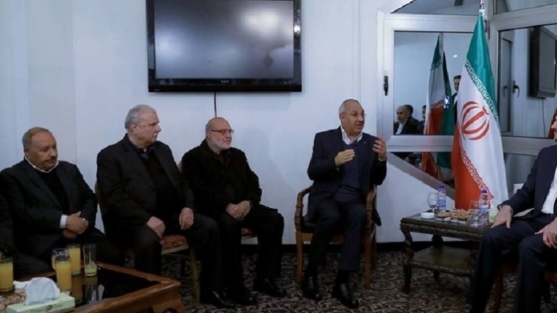Pertemuan pejabat muqawama Palestina dengan menlu Iran di Damaskus