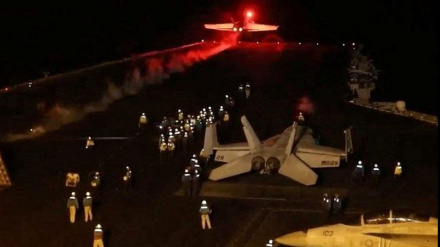 Продолжающиеся атаки американских и британских истребителей на Йемен