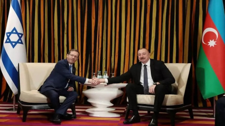 Əliyev sionist rejimin prezidenti ilə görüşüb