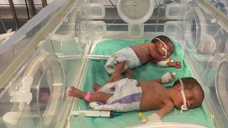 گرسنگی دو نوزاد را در نوار غزه به کام مرگ کشید
