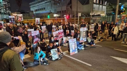 Продолжение протестов семей узников-сионистов в Тель-Авиве