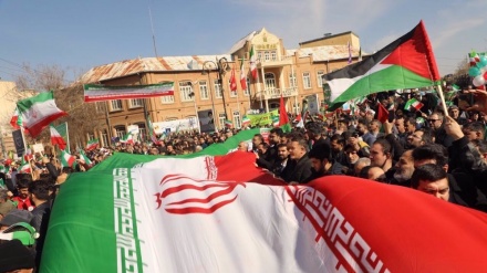 Millions of Iranians flood streets nationwide to celebrate 45th anniversary of Islamic Revolution 