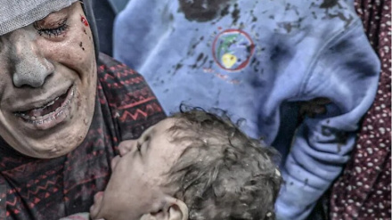 Продолжение воздушных атак сионистского режима на различные районы сектора Газа