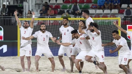سومین برد متوالی ایران در جام‌جهانی فوتبال ساحلی