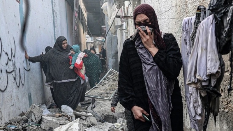 تداوم حملات هوایی رژیم صهیونیستی به مناطق مختلف باریکه غزه
