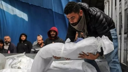 Бомбардировка центра и юга сектора Газа сионистским режимом