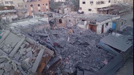 Nachwirkungen israelischer Angriffe auf Nuseirat-Lager im Zentrum des Gazastreifens