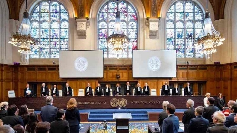 Ruang sidang Mahkamah Internasional