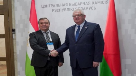 رئیس کمیسیون مرکزی انتخابات تاجیکستان به عنوان ناظر بین المللی در انتخابات  بلاروس