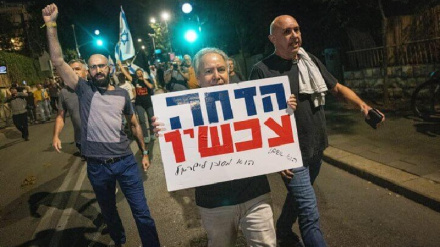 מפגינים נגד נתניהו: 