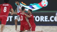 FIFAビーチサッカーワールドカップで、イランが決勝トーナメント進出