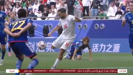 İroni milli fitbol komanda Yaponiya vədə bə ğələbə noyil ome dınyoədə diğğət mərkəzədə ğərorış qətə.