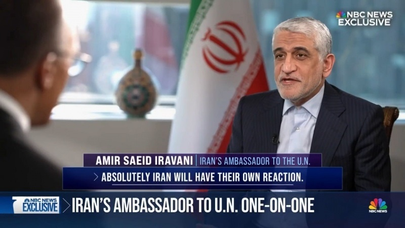 ՄԱԿ-ում Իրանի ներկայացուցիչ. Իրանի քաղաքականությունը տարածաշրջանում իրավիճակը հանգիստ պահելն է