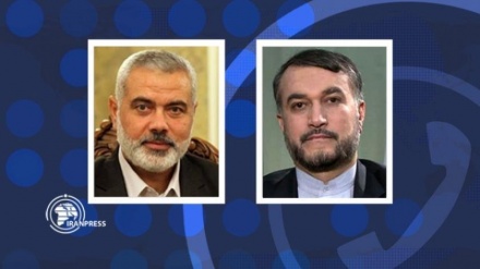 Amir-Abdollahian dan Haniyeh Membicarakan Perkembangan Terkini di Gaza