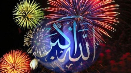 İslamiyə inğilobi səbarzəti 45 nə sorəqardışə şəvi islamiyə İroni sərosərədə Əllahuəkbərı ilahiyə nido bə osmon rost be.