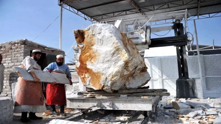 صادرات نخستین محموله سنگ روی افغانستان به ایران
