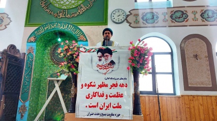 De fəcri da rujon bino bey həmzəman, Ənbərani cımə nımoji mərosim de əzəməti bərpo bıə