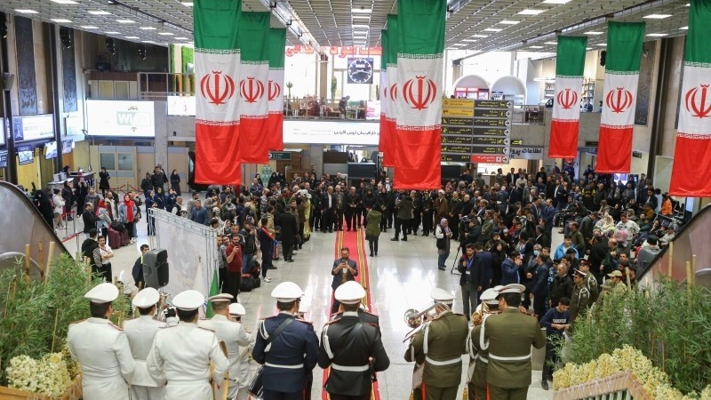 Upacara mengenang kembalinya Imam Khomeini ra ke Iran, 12 Bahman 1402 HS/1 Februari 2024.