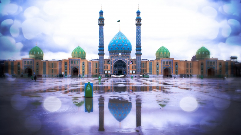 聖地ゴムにあるジャムカラーンモスク