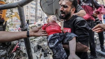 نسل‌کشی در غزه با حمایت آمریکا