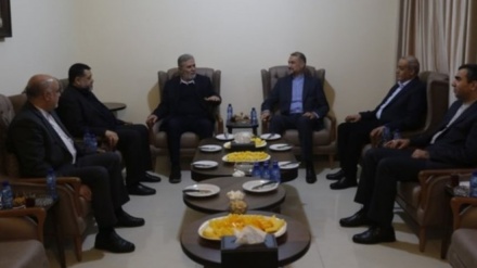 אמיר עבדולהיאן נפגש בביירות עם מנהיגי סיעות ההתקוממות הפלסטינית