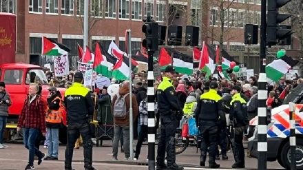 אלפים בהפגנות בהולנד נגד הביקור של הרצוג במדינה