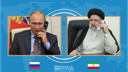 تاکید رئیسان جمهوری ایران و روسیه بر گسترش همکاری های دو جانبه