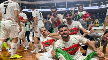 تیم فوتسال ناشنوایان ایران تیم برزیل را شکست داد