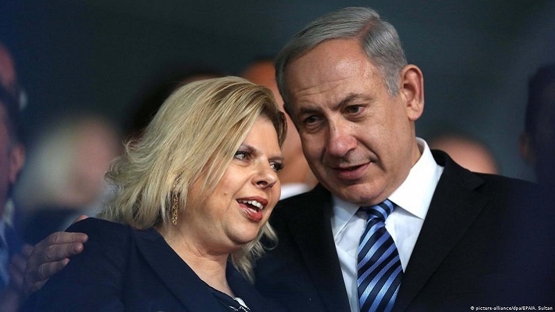 Benjamin Netanyahu and his wife