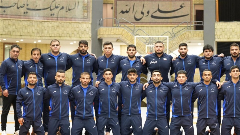 قهرمانی تیم کشتی ایران در رقابت‌های بین المللی ترکیه
