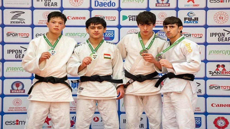ورزشکار تاجیکستانی؛ برنده مدال طلای جودرو مسابقات اروپا 