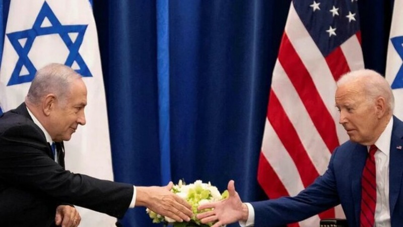 اظهارات متناقض رئیس جمهوری آمریکا درباره تعیین خط قرمز برای اسرائیل