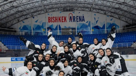 نشان طلای هاکی روی یخ آسیا - اقیانوسیه برای بانوان ایران