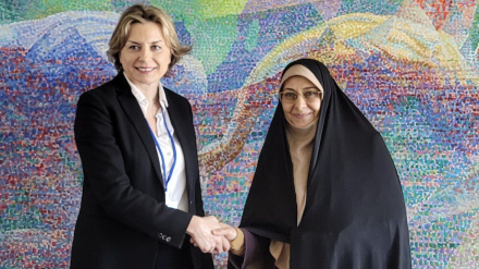 Встреча председателя государственной Национальной комиссии Ливана по делам женщин с вице-президентом Ирана по делам женщин