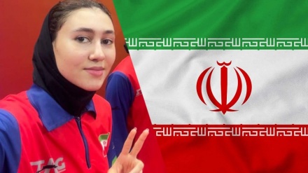 Atlet Putri Iran Sabet Medali Perak Kompetisi Tenis Meja Terbuka Dunia