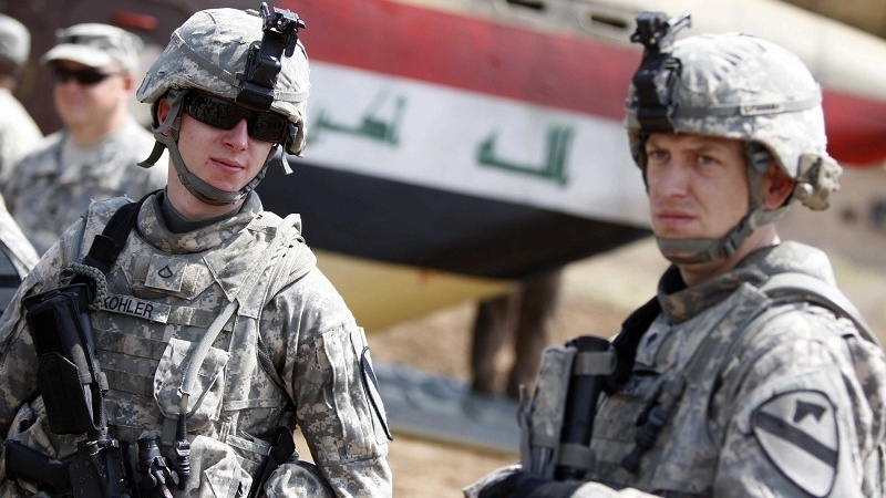 Mit welchem brutalen Trick rechtfertigt Amerika seine Präsenz im Irak?