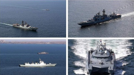 Kapal-Kapal Perang Rusia dan Cina Mulai Memasuki Perairan Iran
